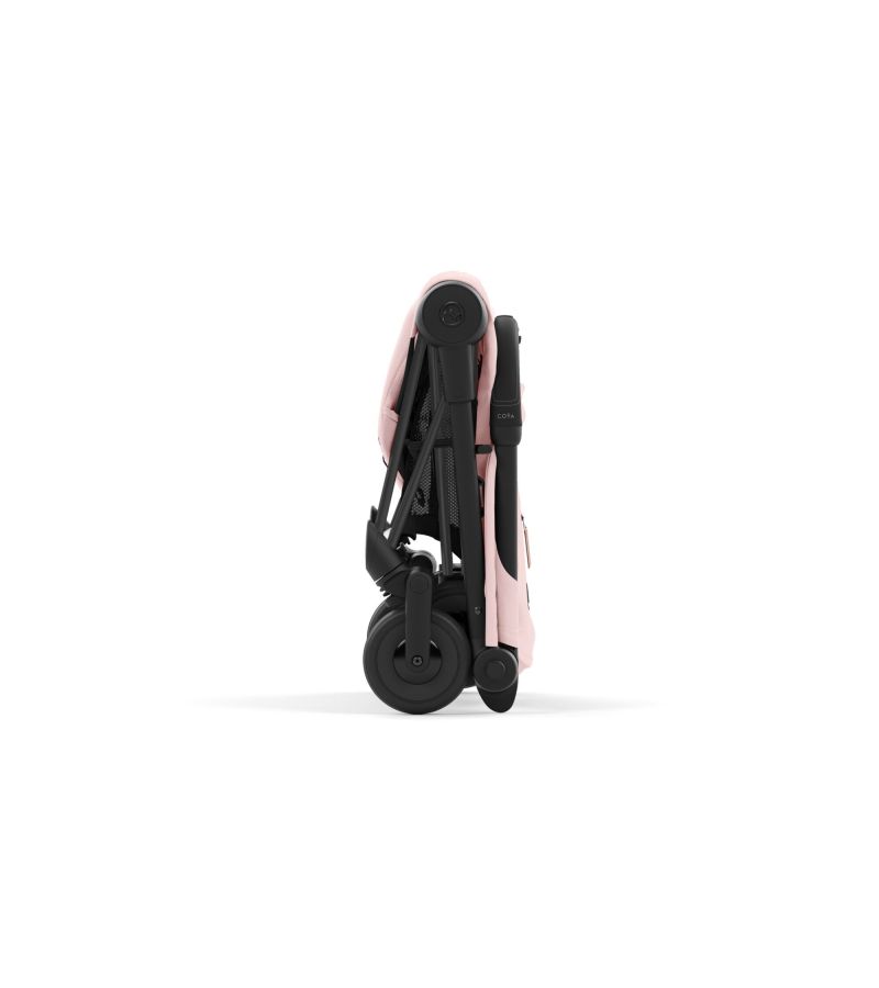 Βρεφικό καρότσι CYBEX Coya Matt Black Frame Peach Pink